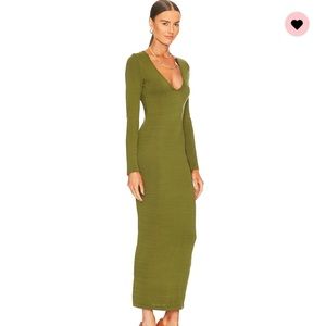 L’academie green dress